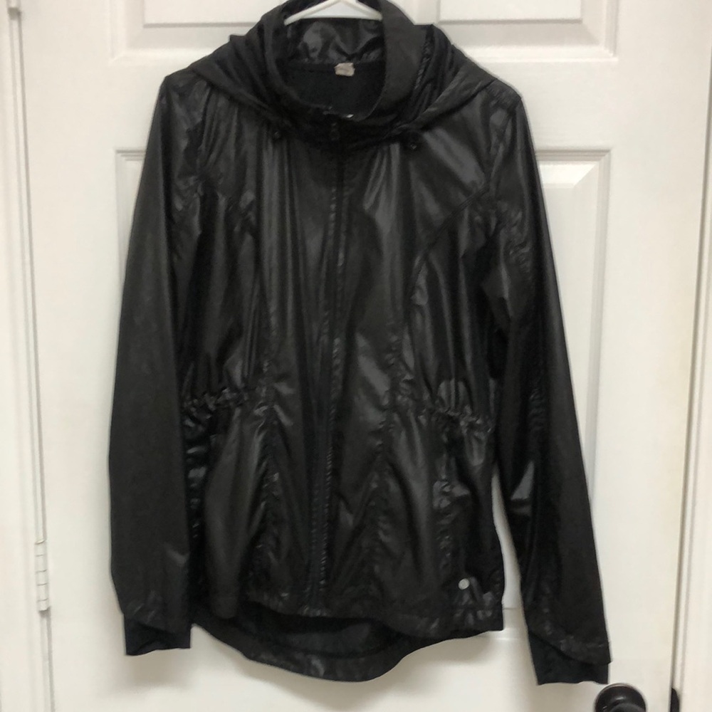 Layer 8 Black Utility Jacket with Hood